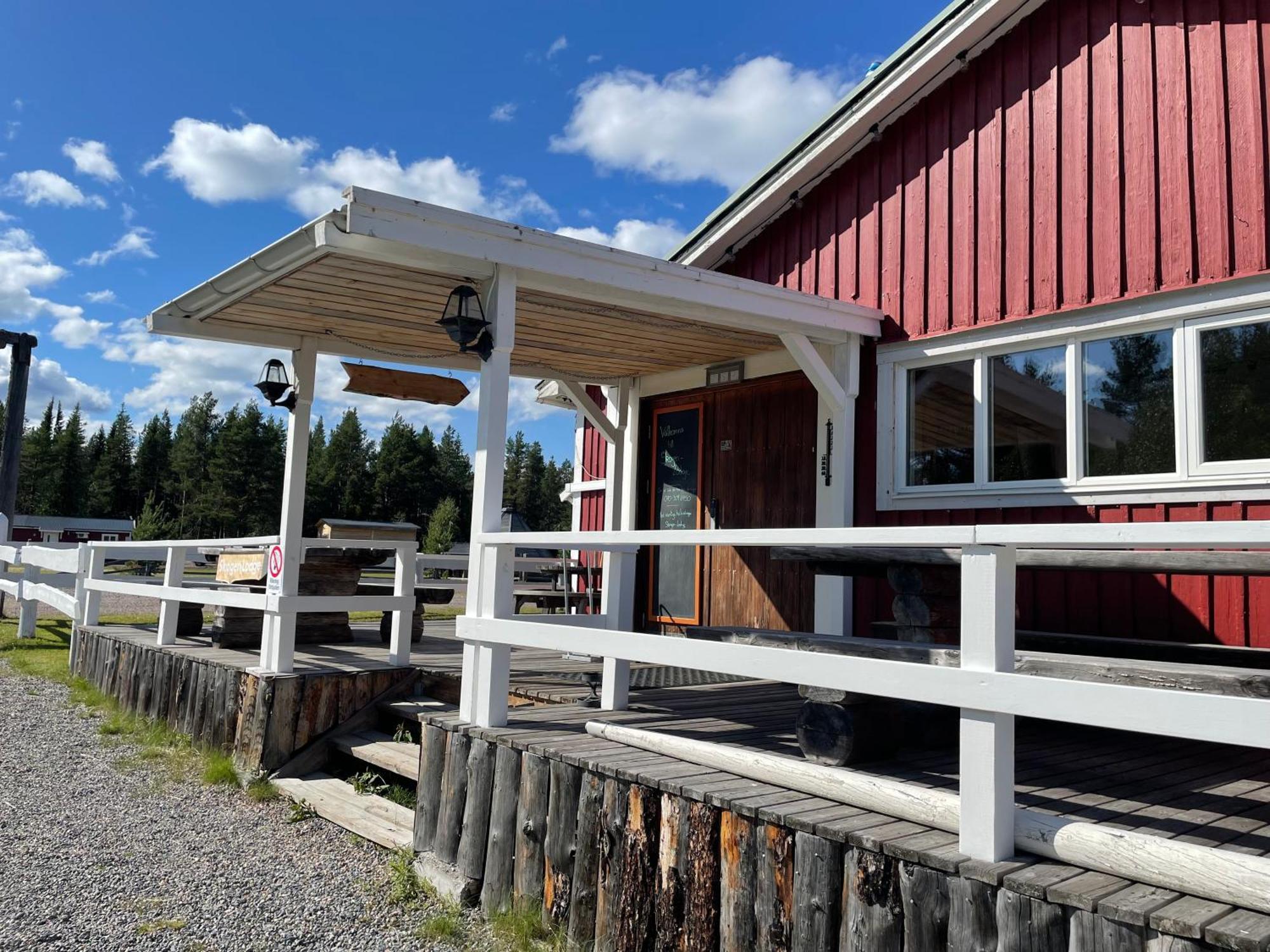 Skogen-Lodge Koskullskulle Екстер'єр фото